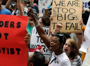 TX Occupy Wall Street (AP Photo: Pat Sullivan)